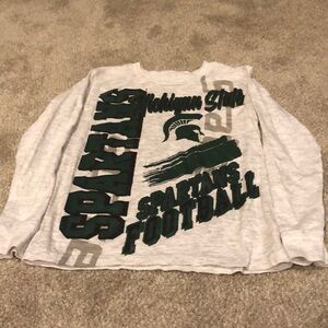 Michigan State University long sleeve boys tshirt